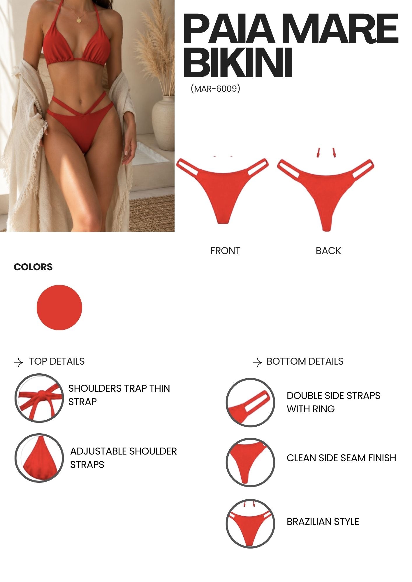 paia mare bikini (MAR-6009)