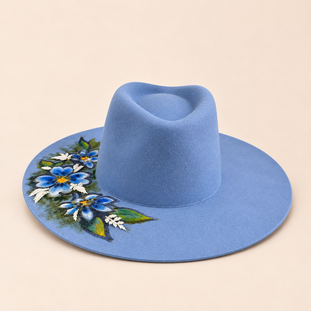 Fedora Babie Blue hat (ALM-2021)