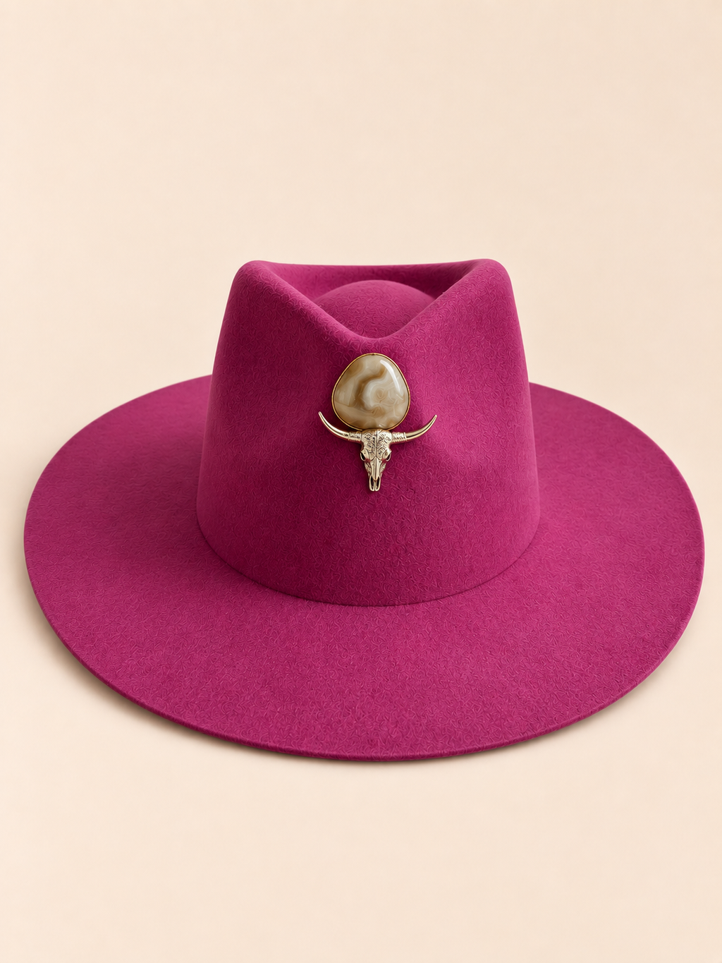 Pink hat