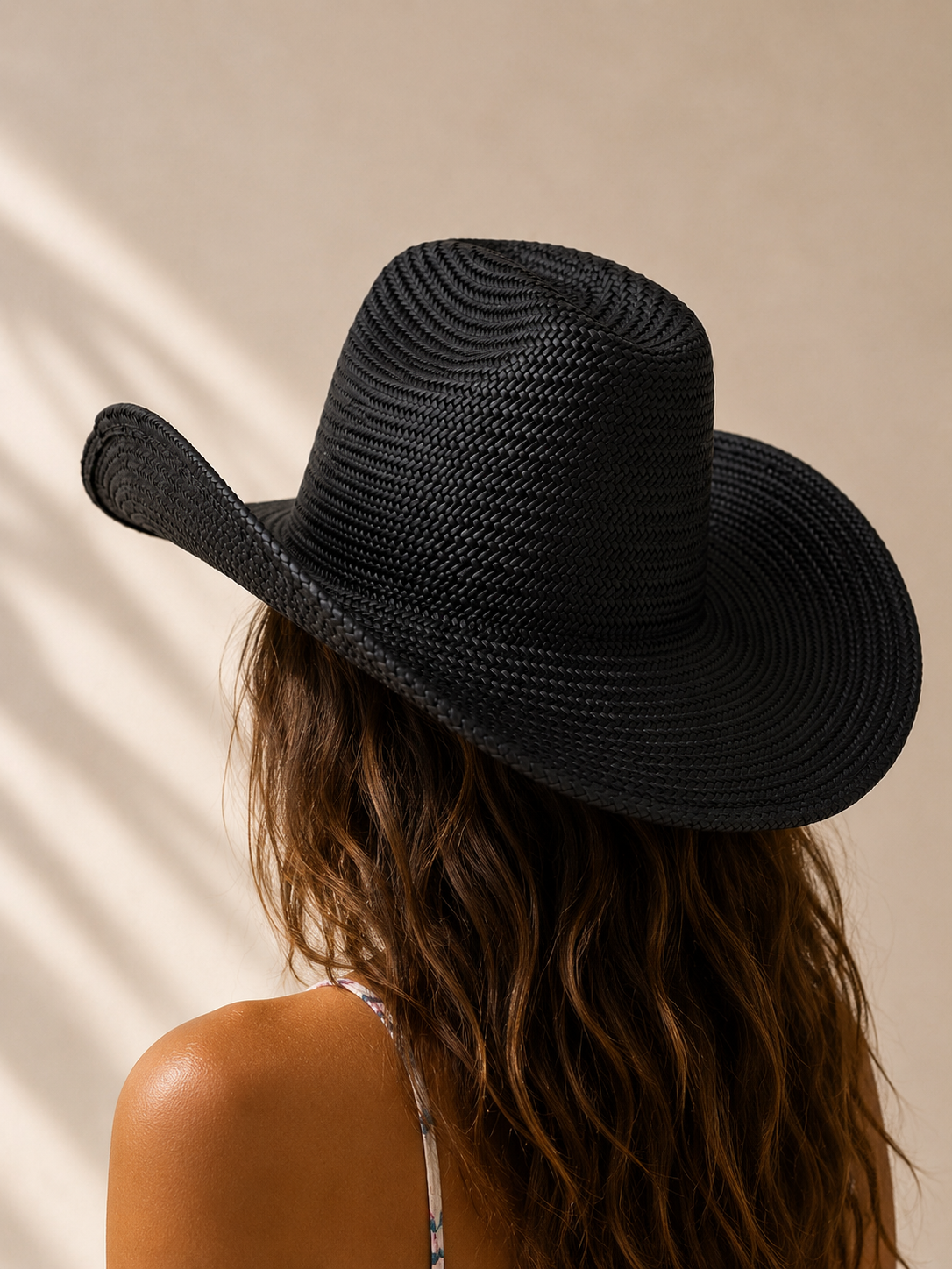 Cowboy rodeo straw hat (EM-8014)