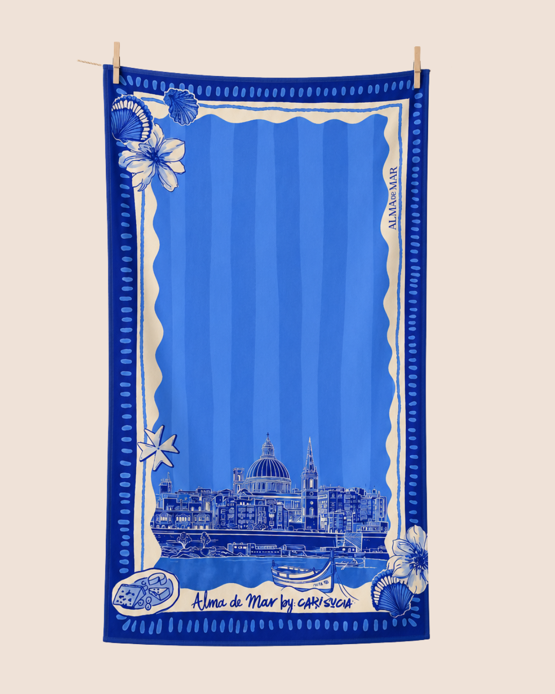 Beach towels inspired Malta(MAR-0091)