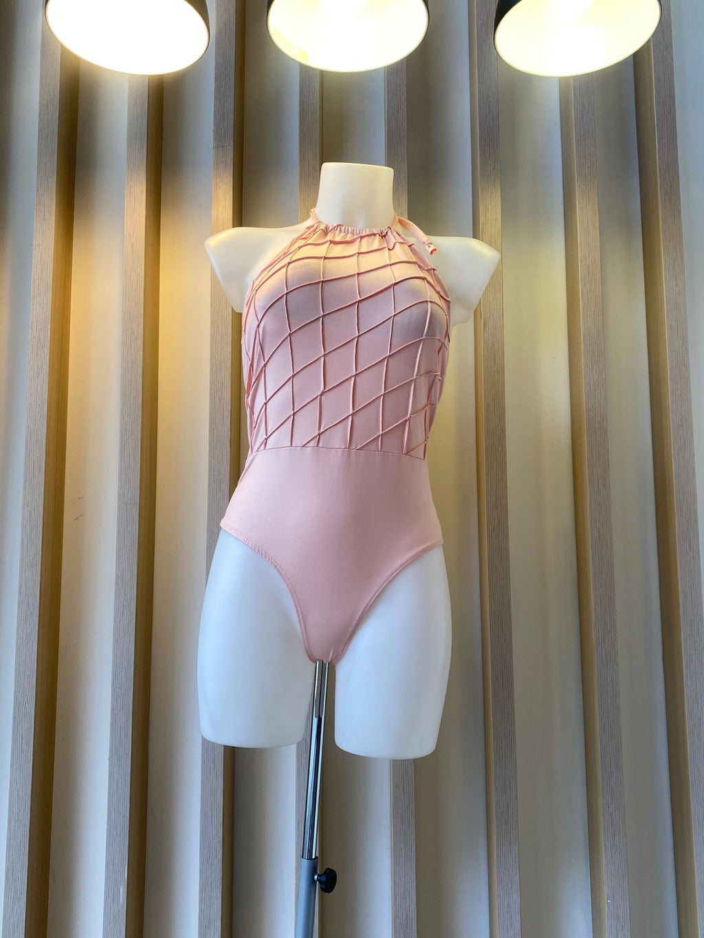 Glamorous & Luxury  High Neck Swimsuit (MAR-2017)