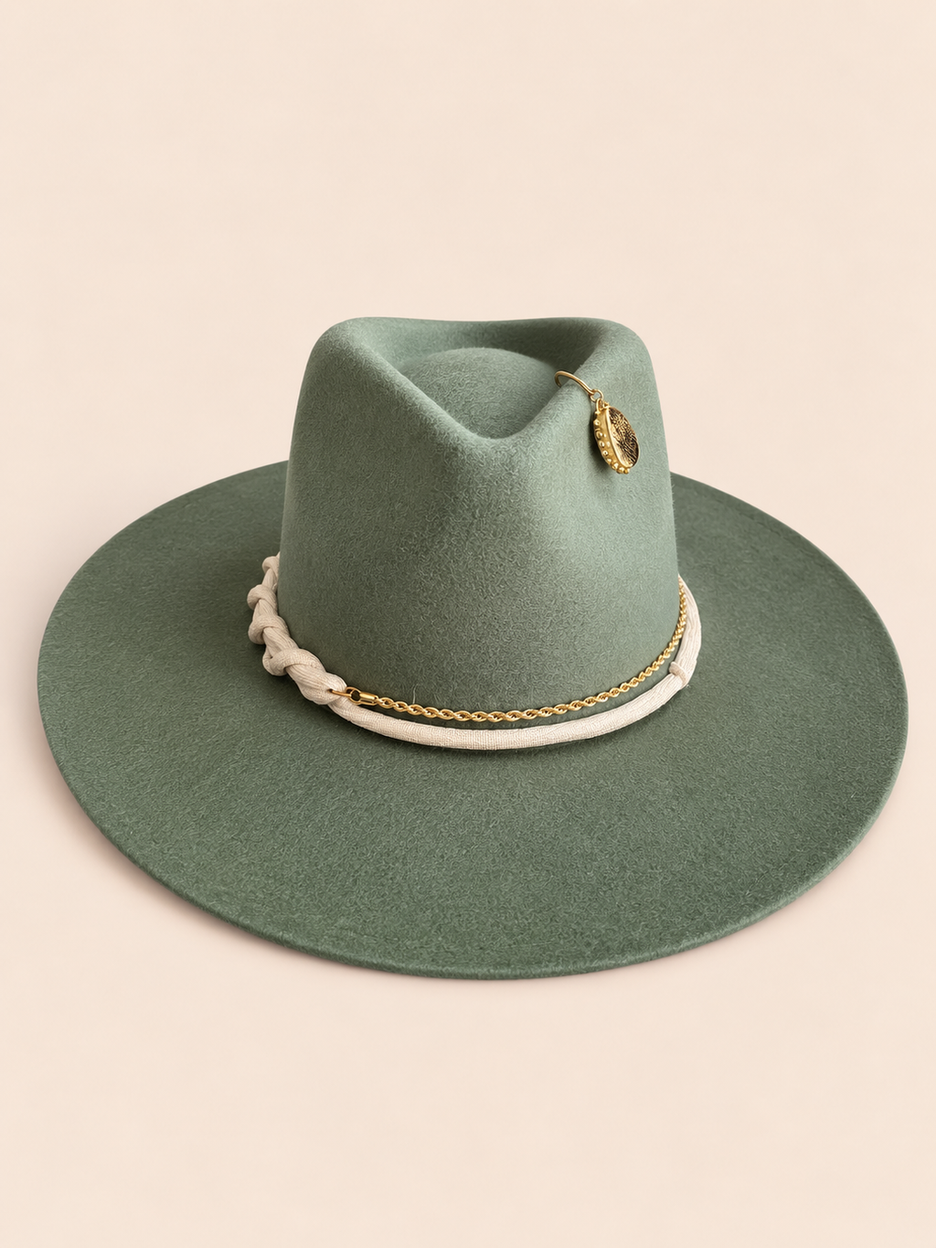 green nature hat