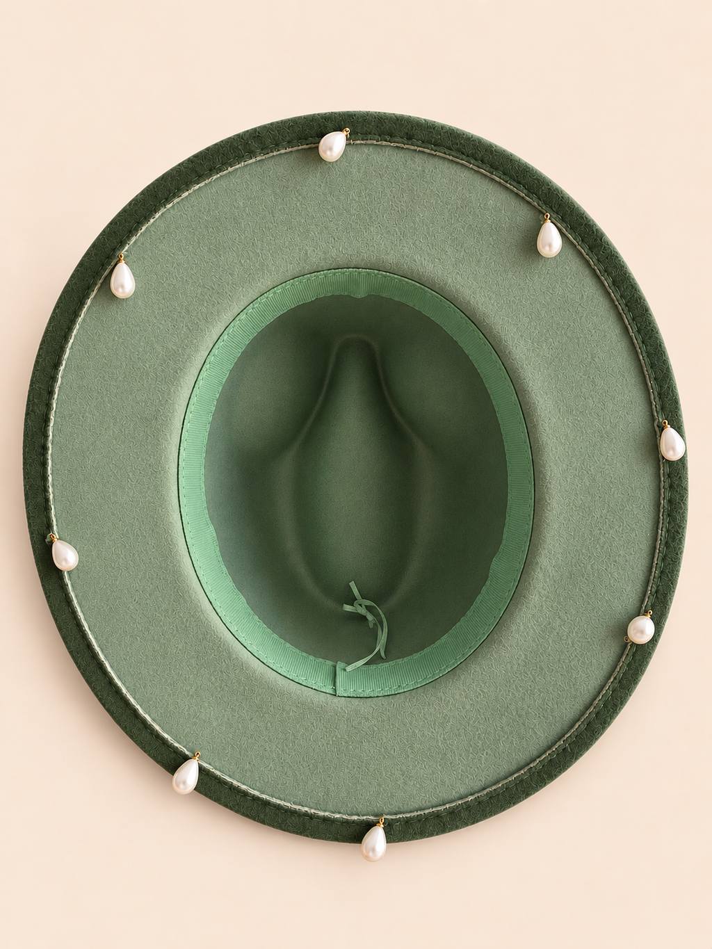 green nature hat