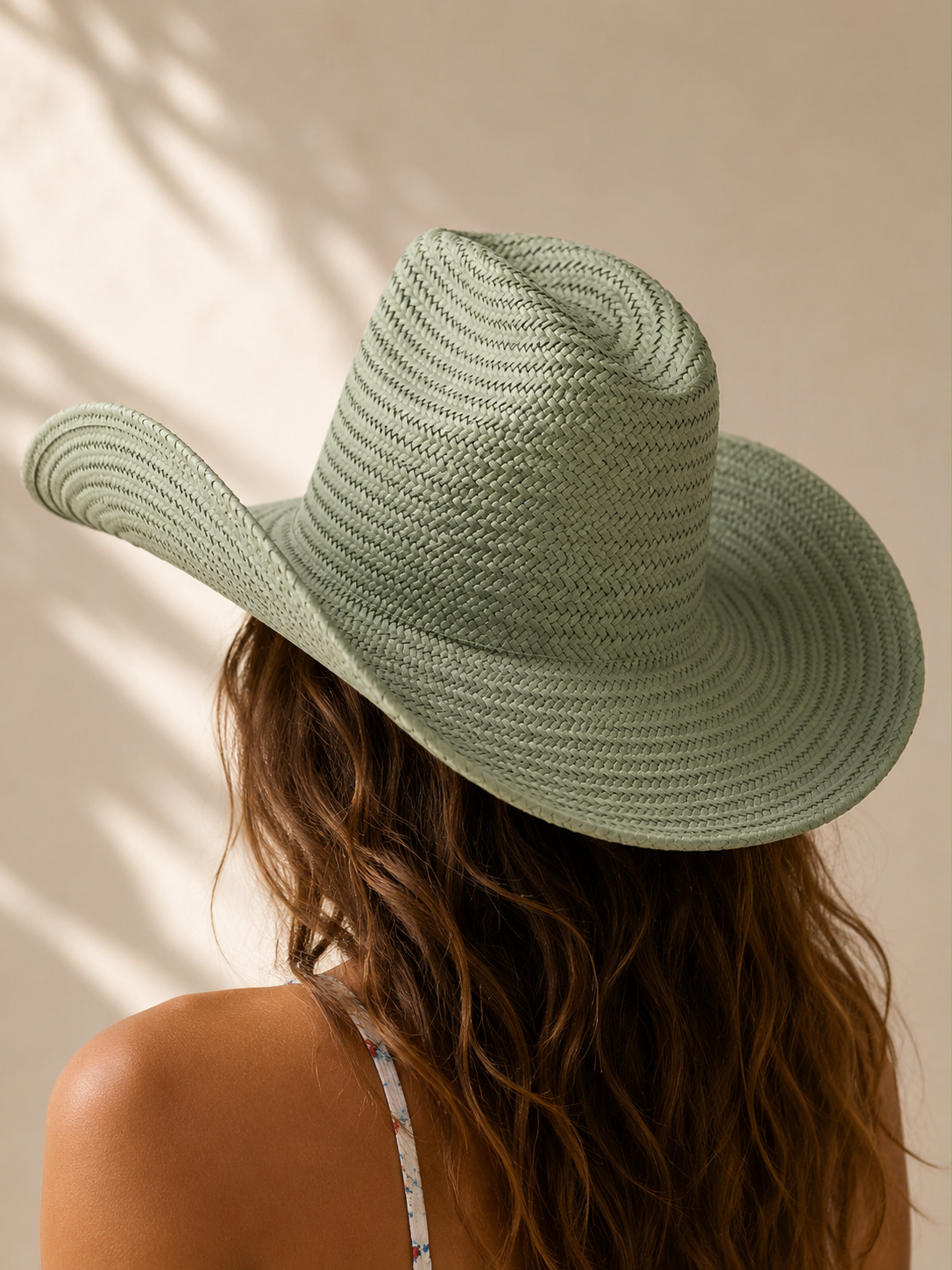 Cowboy rodeo straw hat (EM-8014)