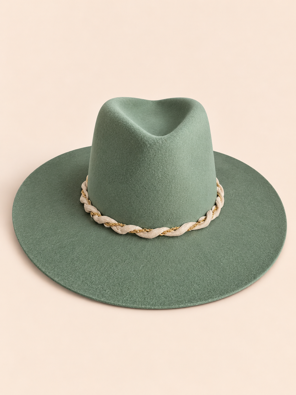 green nature hat