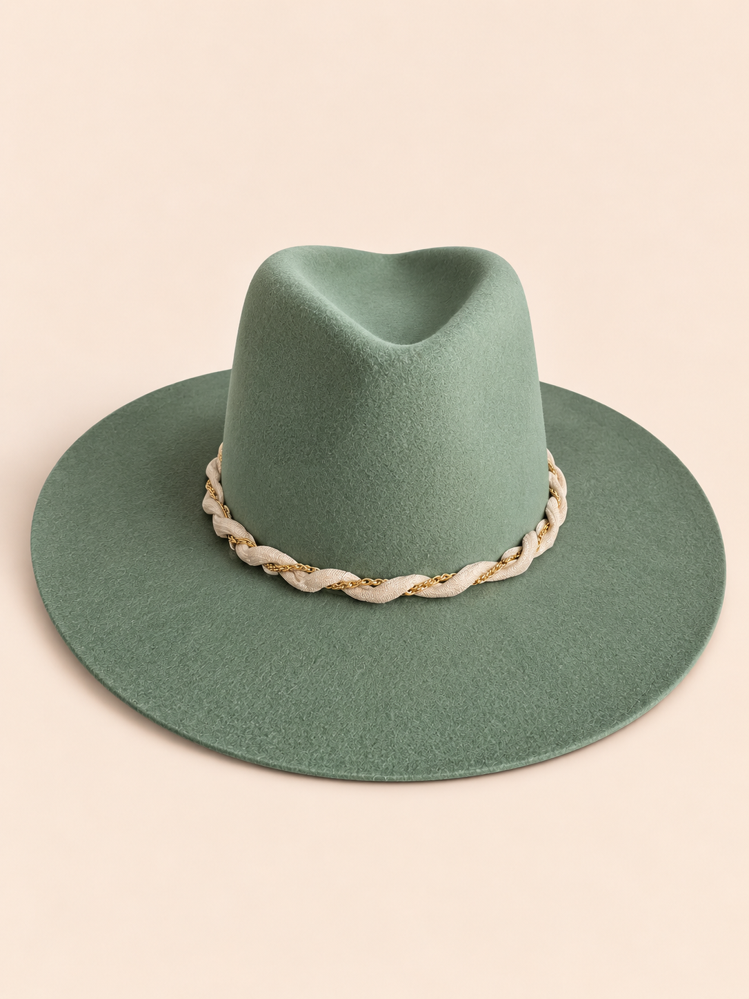 green nature hat