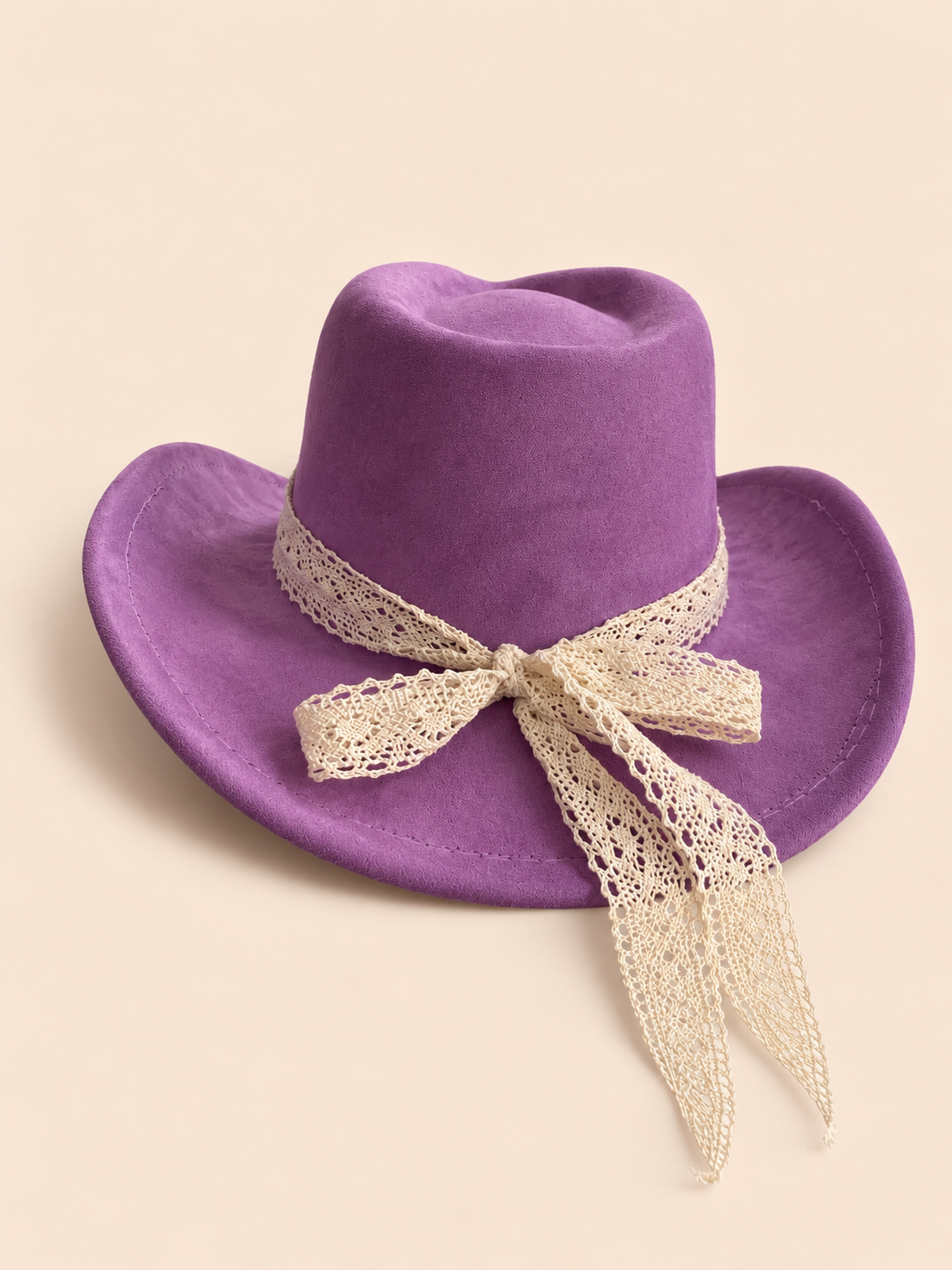 Purple heart hat