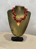 Sacred heart necklace