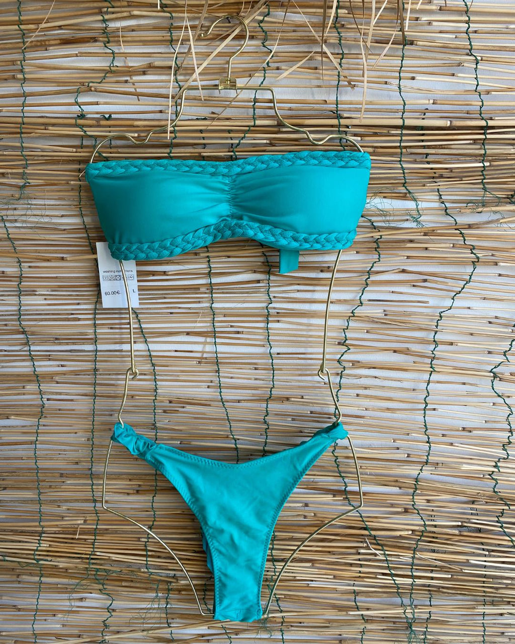 Strapless sorbet brazilian bikini top Cheeky (MAR-1022)
