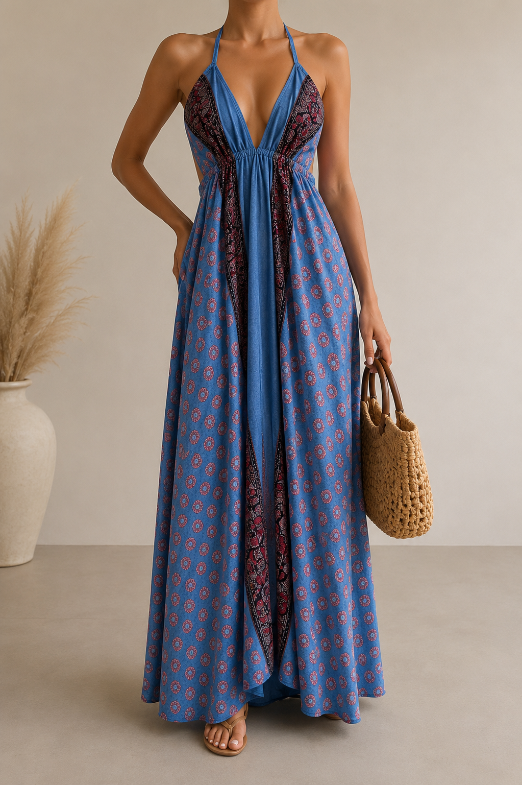 Ocean Breeze Maxi Dress (LOVE-2021)