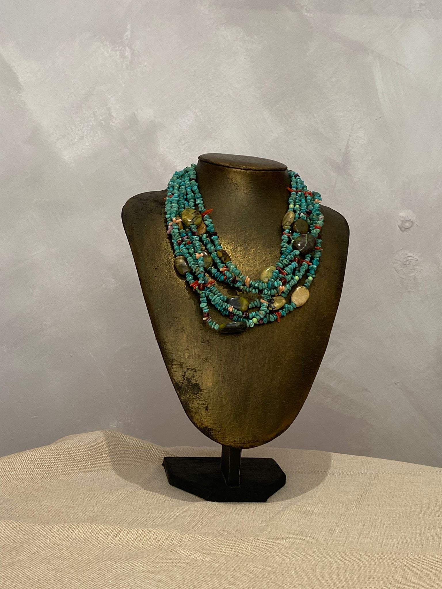 Necklace turquoise Ocean (GL-0008)