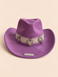 Purple heart hat