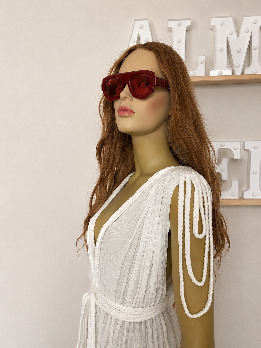 Ruby frame sunglases (SR-3001)