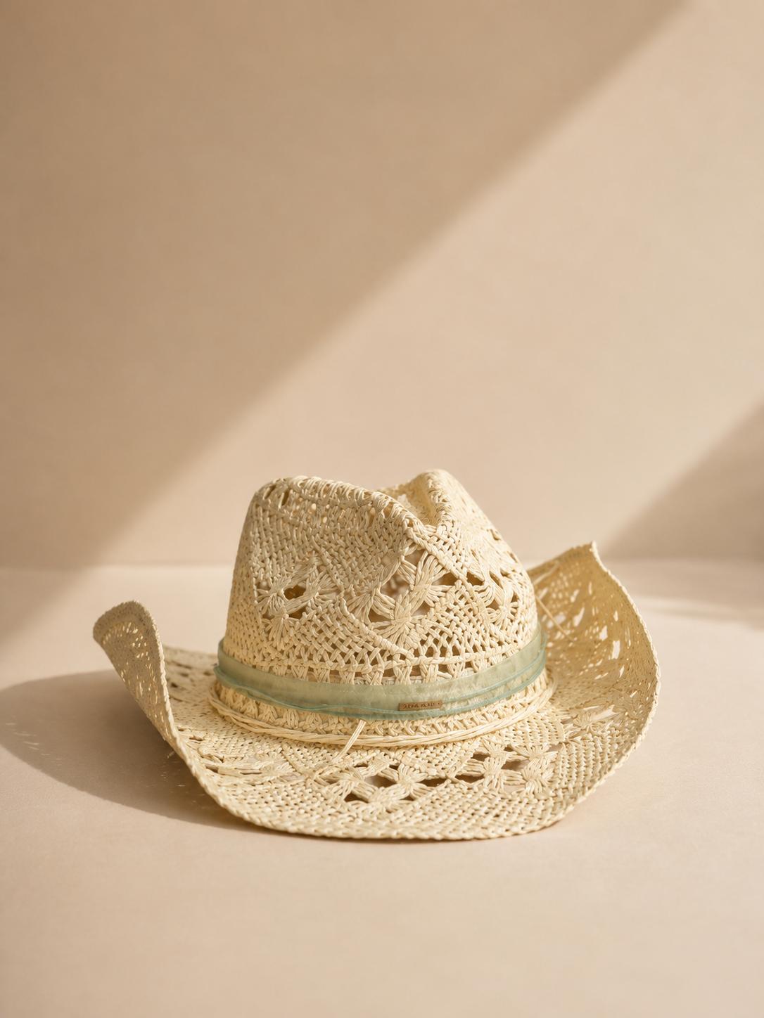 acapulco straw hat (MX-9010) WHITE
