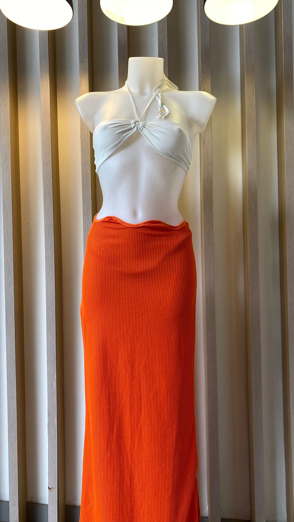 Orange Thread Skirt(LOVE-1005)