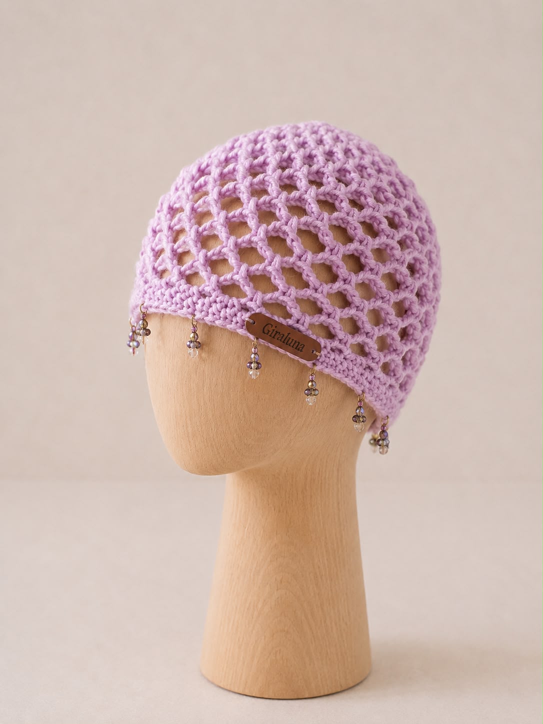 lila Mesh- Hat (EM-8013)