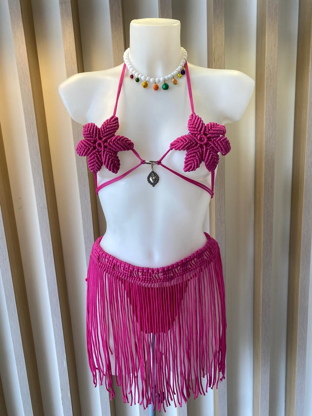 Wild flower bikini Magenta (MAR-6001)
