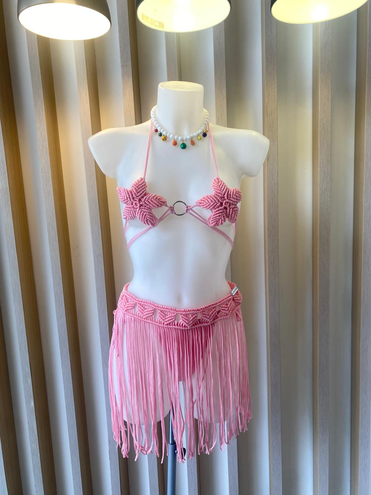 Wild flower bikini pink (MAR-6001)