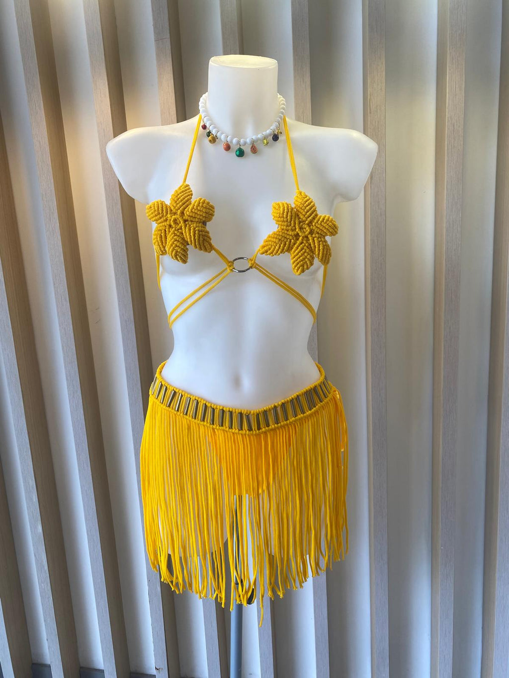 Wild flower bikini yellow (MAR-6001)